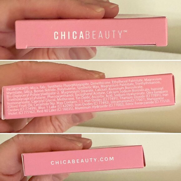 ChicaBeauty Travel Size Fiesta Mini Eyeshadow Palette 9 Earthy Colors Vegan - Picture 6 of 7